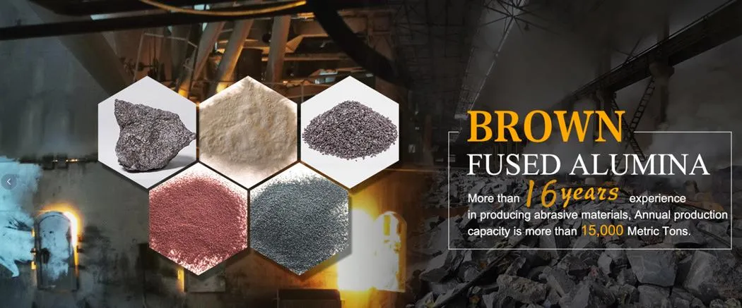 Brown Fused Alumina Brown Aluminum Oxide Abrasive Grain